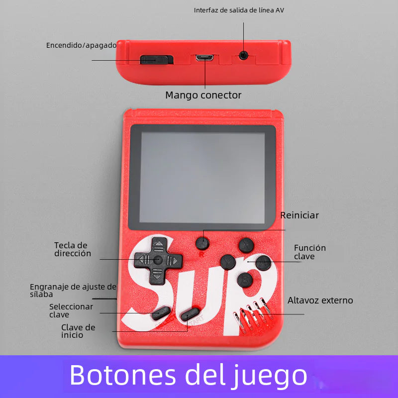 Consola de Juegos Mini Arcade Retro Sup con 400 Juegos