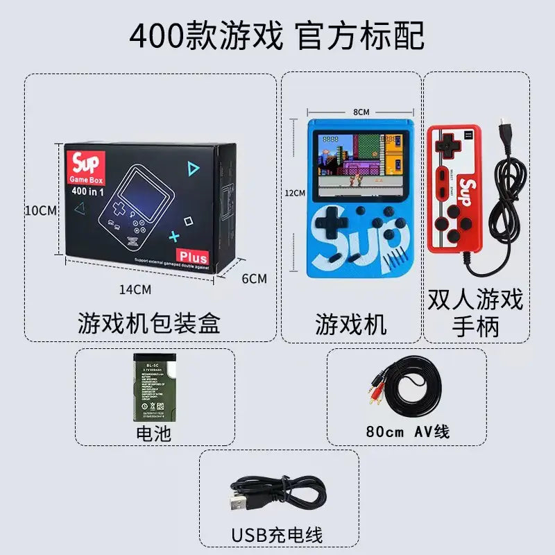 Consola de Juegos Mini Arcade Retro Sup con 400 Juegos