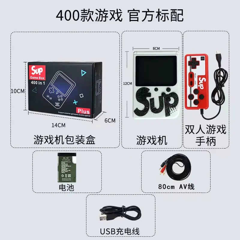 Consola de Juegos Mini Arcade Retro Sup con 400 Juegos